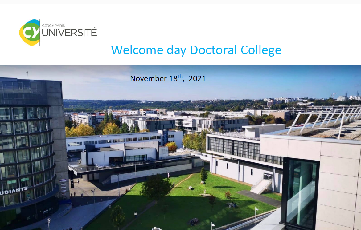 1ere page welcome day collège 2021
