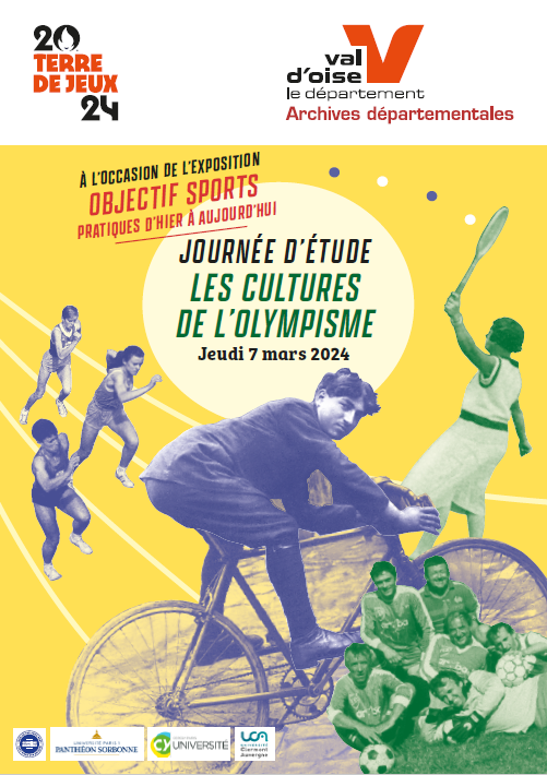 Affiche Les cultures de l'Olympisme