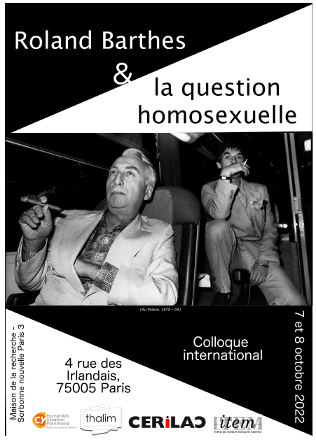 Affiche Roland Barthes