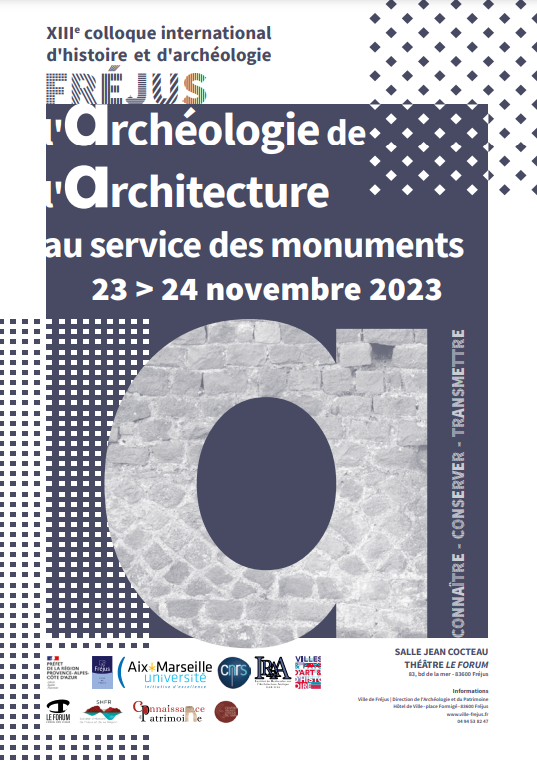 Colloque L'archéologie de l'architecture