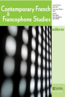 Contemporary French and Francophone Studies