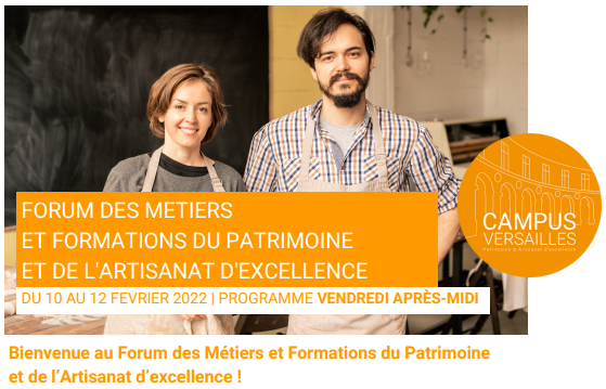 Forum des métiers et formations du patrimoine