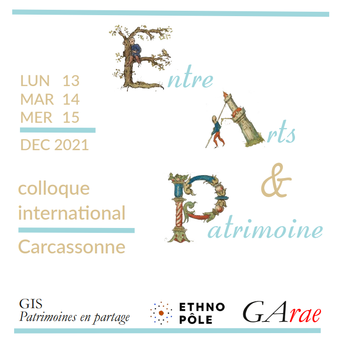 Illustration Colloque Entre arts et patrimoine