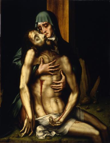 Luis de Morales, Pieta, Académie des Beaux-arts de San Fernando