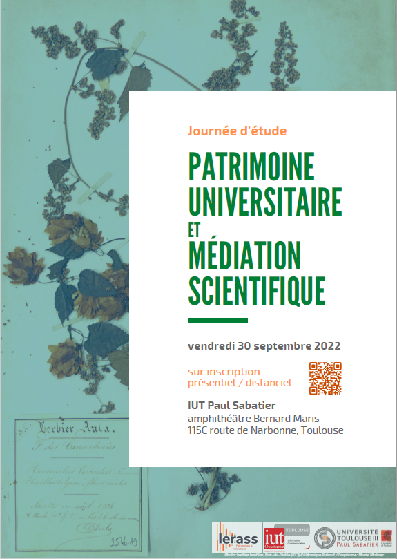 Patrimoine universitaire et médiation scientifique