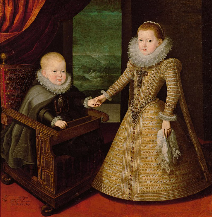 Philippe IV et l'infante Anne