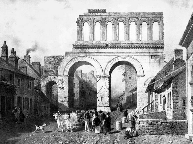 Porte romaine d'Arroux