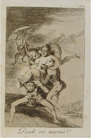 Goya, women, pornography and terror