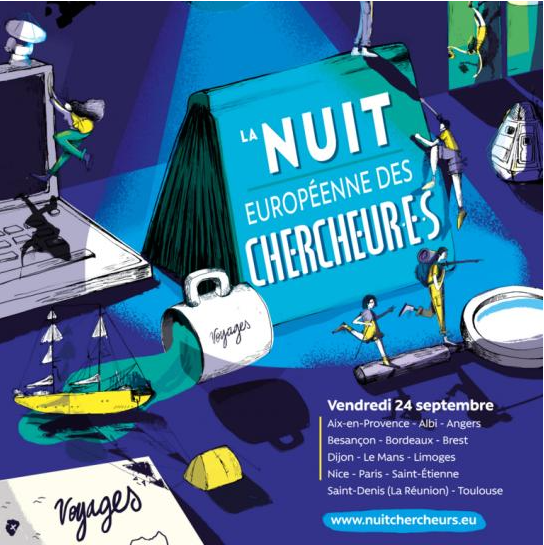 Nuit européenne des chercheurs à Aix-en-Provence - Présentation des recherches de Christine Vial Kayser