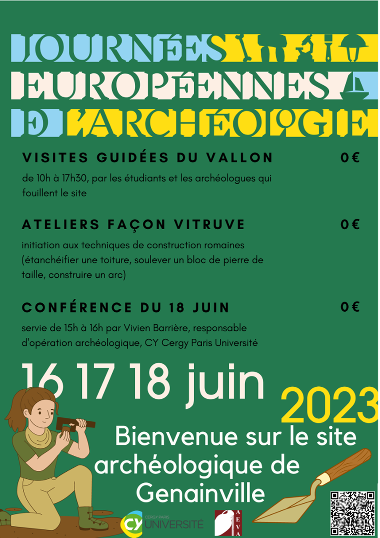 Journées européennes de l'archéologie